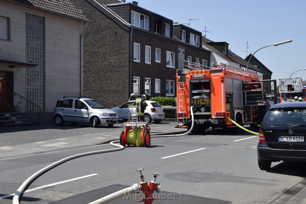 Feuer 1 Koeln Porz Grengel Waldstr P031.JPG - Miklos Laubert